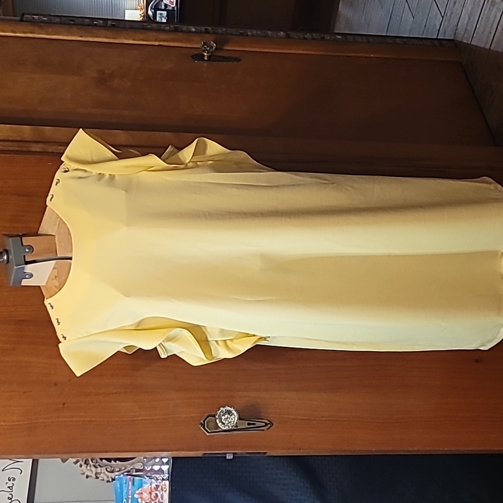 ABS Collection Yellow Dress Sz. XL